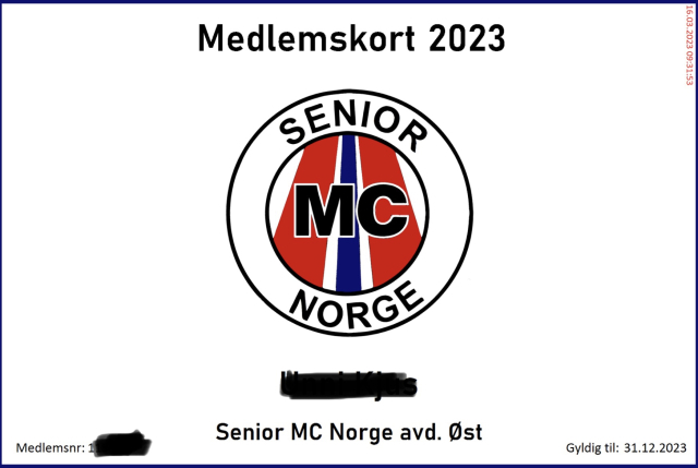 Medlemskort på Gnist