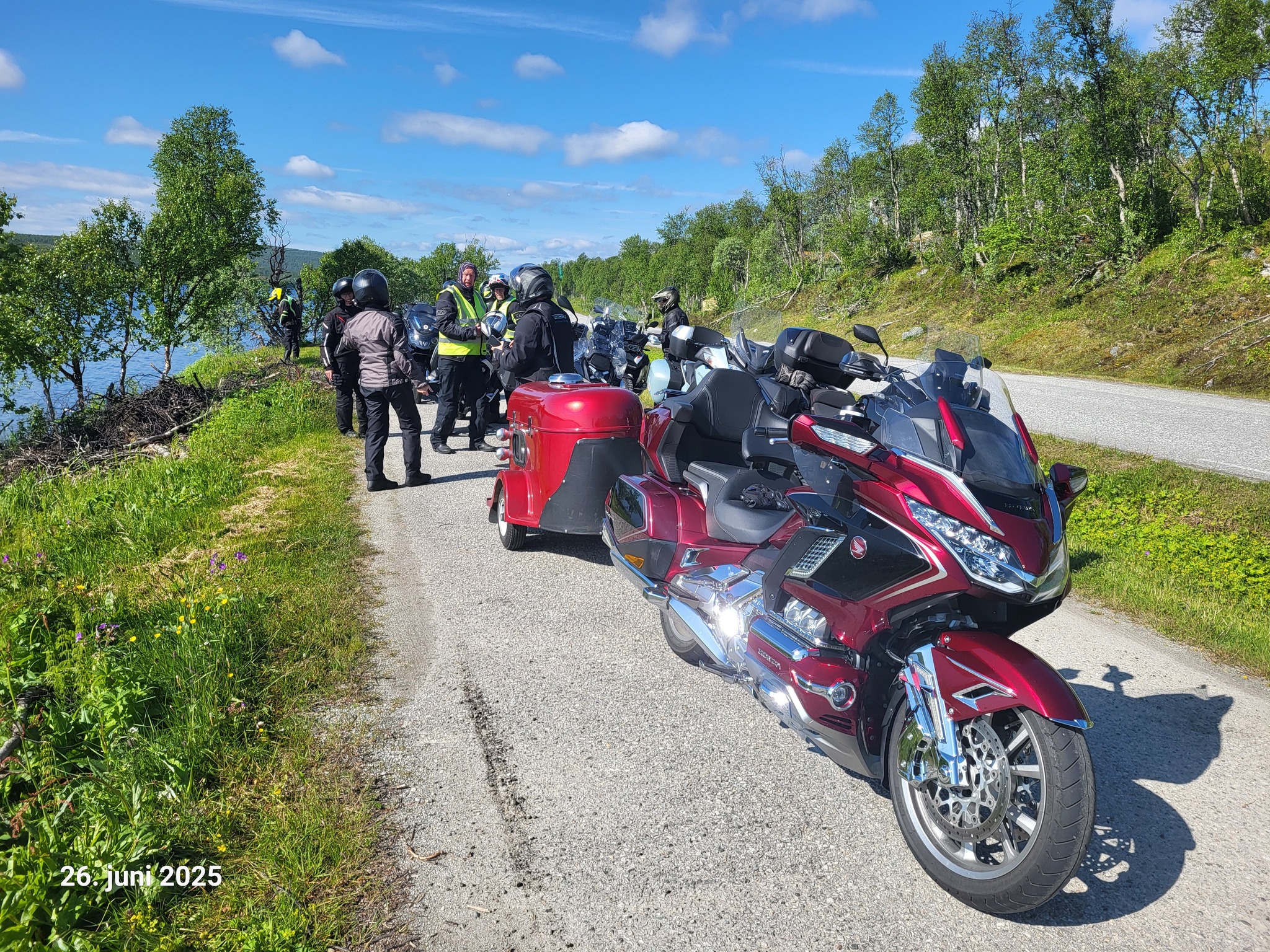 Artikkelbilde til artikkelen Sikkerhet ved samkjøring på MC-turer